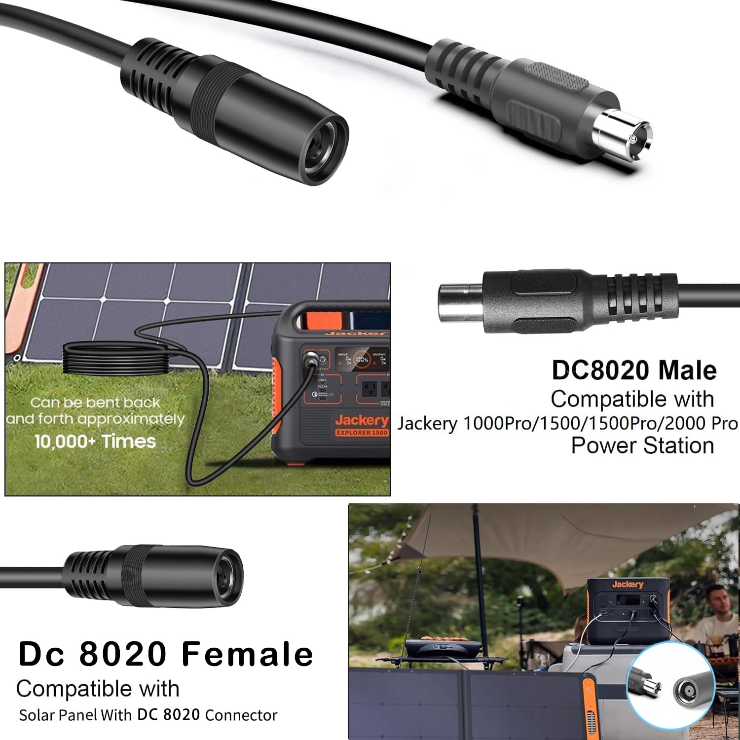 Amazon.com: for Jackery 1000V2/1500/2000 V2 Pro Plus Extension